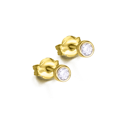 Pendientes Oro 18K con Diamantes LeCarré