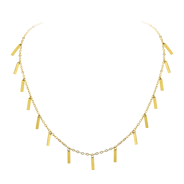 Gargantilla Oro 18K Colgantes