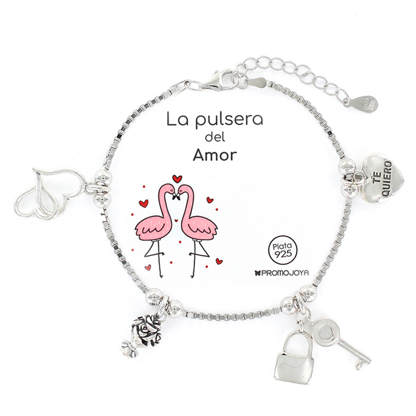 Pulsera Plata 1ª Ley Amor