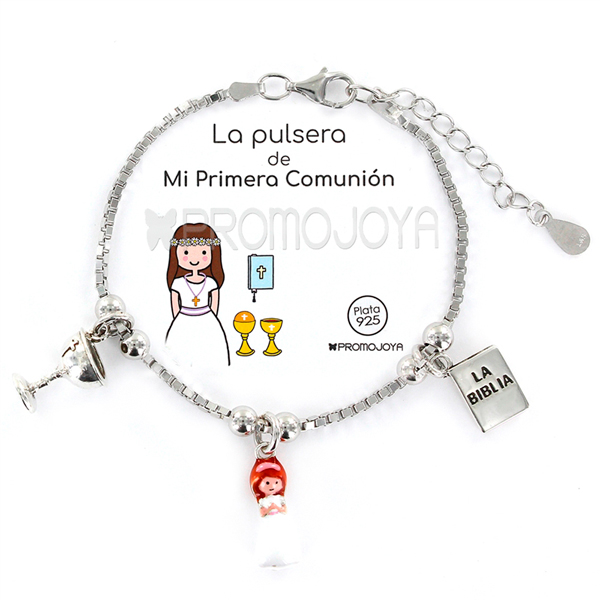 Pulsera Plata 1ª Ley Mi Primera Comunión