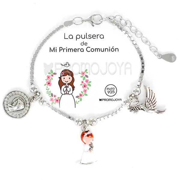 Pulsera Plata 1ª Ley Primera Comunión