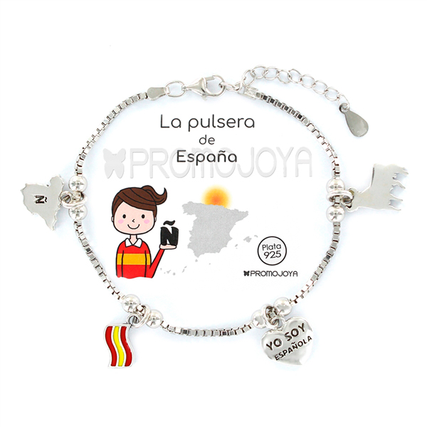 Pulsera Plata 1ª Ley España
