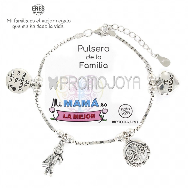 Pulsera Plata 1ª Ley Mamá