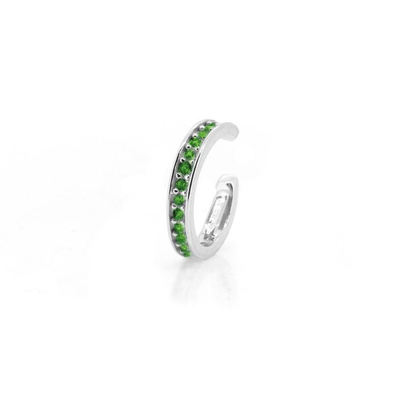 Pendientes Plata 1ª ley EAR CUFF Circonitas