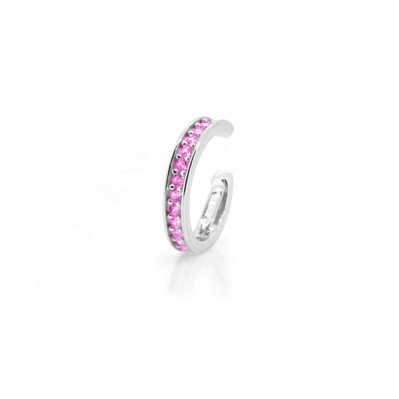 Pendientes Plata 1ª ley EAR CUFF Circonitas