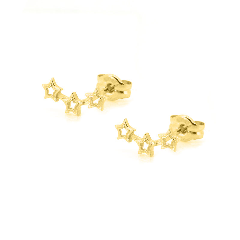 Pendientes Oro 18K Estrellas