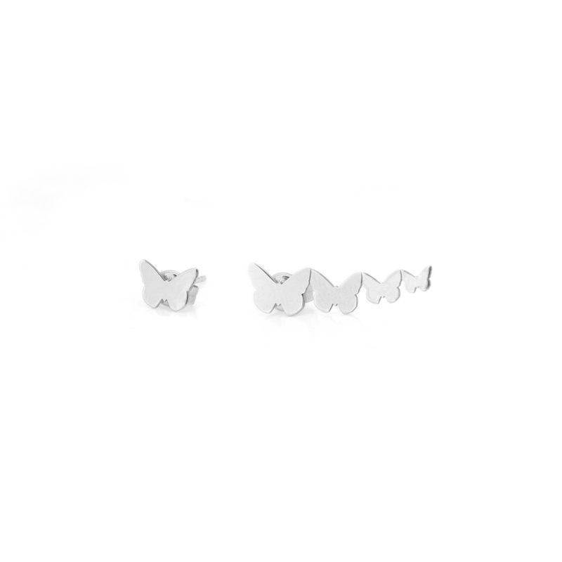 Pendientes Plata 1ª Ley Mariposas Trepador