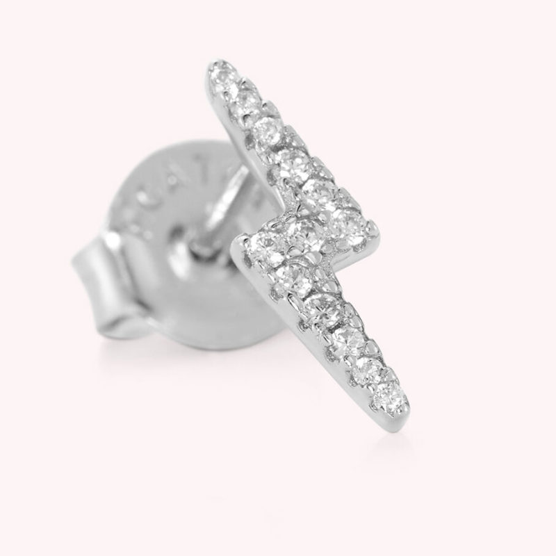 Piercing mini ECLAIR - Cristal / Platea AGATHA