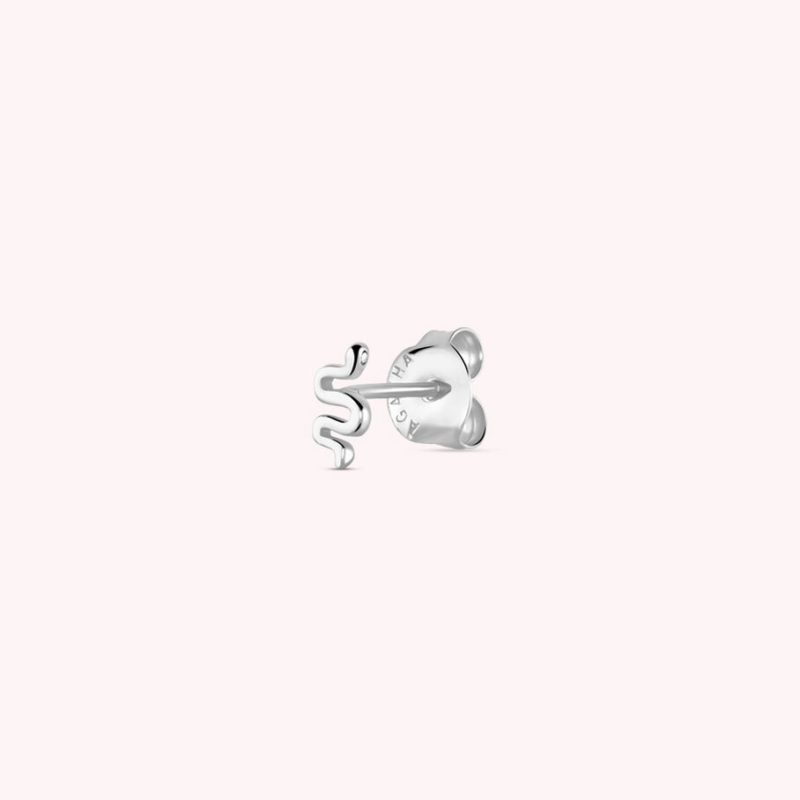 Piercing mini VIPER - Plata AGATHA