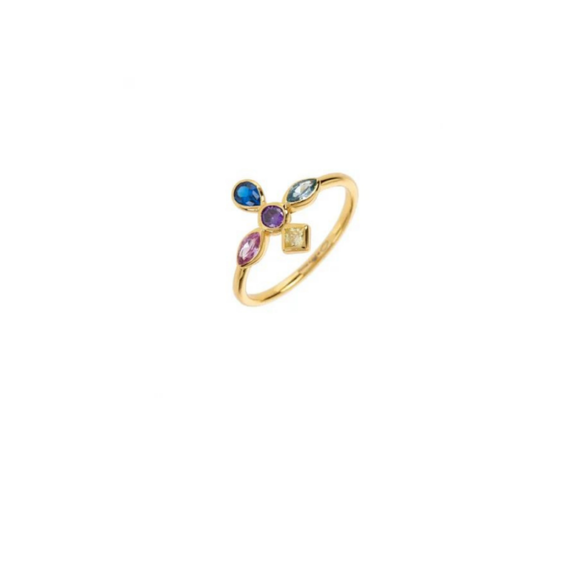 Anillo fino LUCES - Multicolor  AGATHA