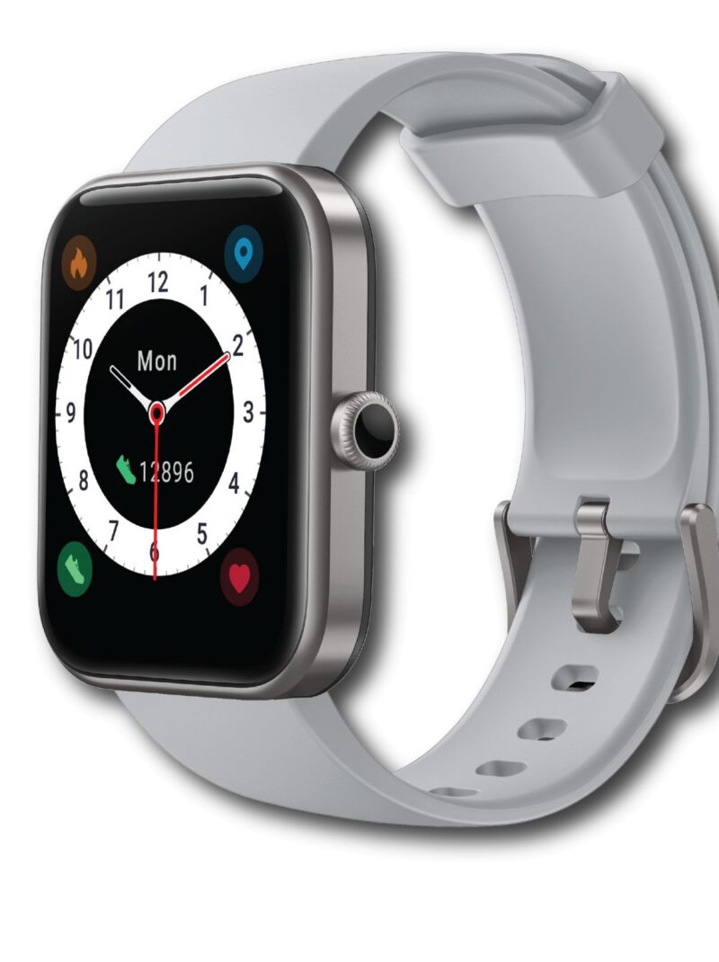SMARTBAND SAMI WEAREABLE VOICE 5ATM GRIS PLATA