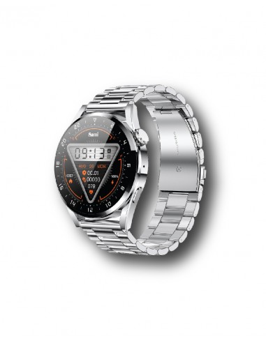 SMARTBAND SAMI WEAREABLE TECHFORCE VIDRIO ARMI PLATA