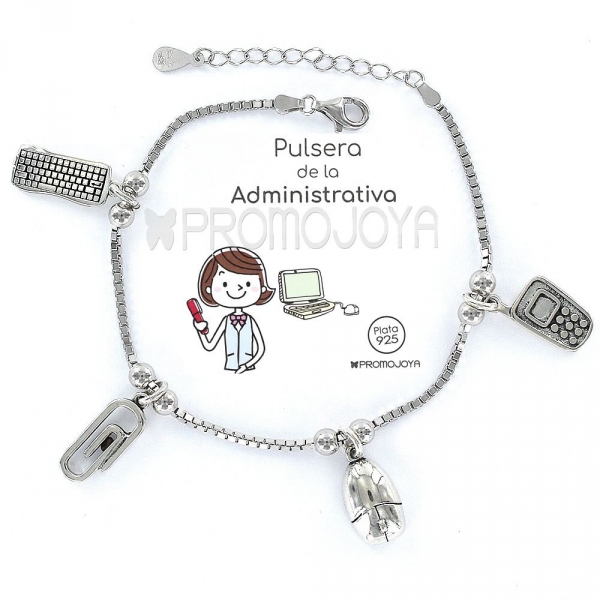 PULSERA PLATA 1º LEY ADMINISTRATIVA