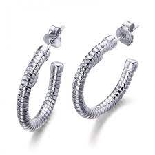 PENDIENTES TUBOGAS SILVER EARRING LeCarré
