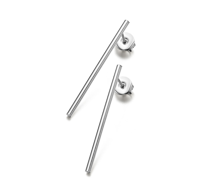PENDIENTES SILVERLINE PLATA LeCarré