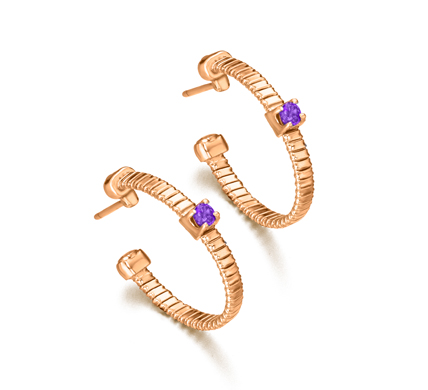 AROS TUBOGAS PLANO PLATA/ORO ROSA LeCarré
