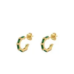 Mini criollas chapadas con circonitas AGATHA