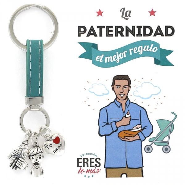 Llavero La Paternidad Es El Mejor Regalo