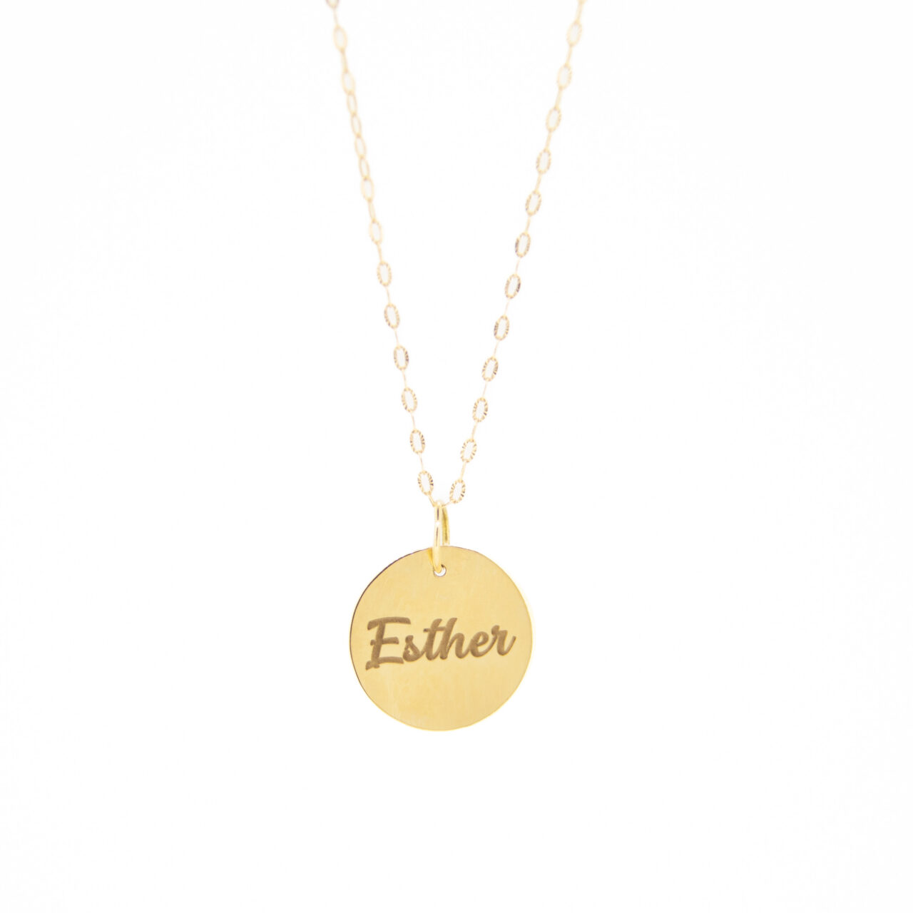 COLGANTE ORO 18K PERSONALIZABLE
