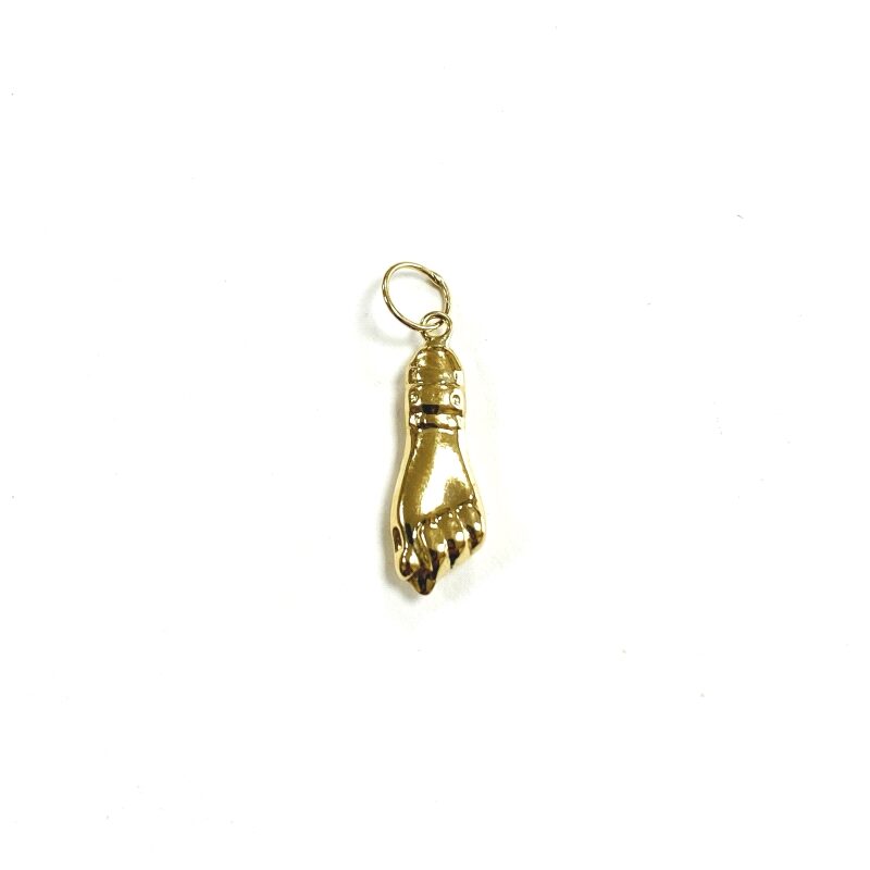 COLGANTE ORO 18K PUÑO