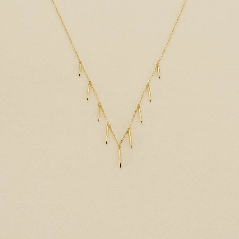 Collar corto RADIEUX - Dorado AGATHA
