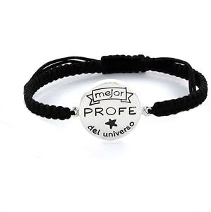 PULSERA MACRAME PERSONALIZABLE PROFESIONES Y FRASES