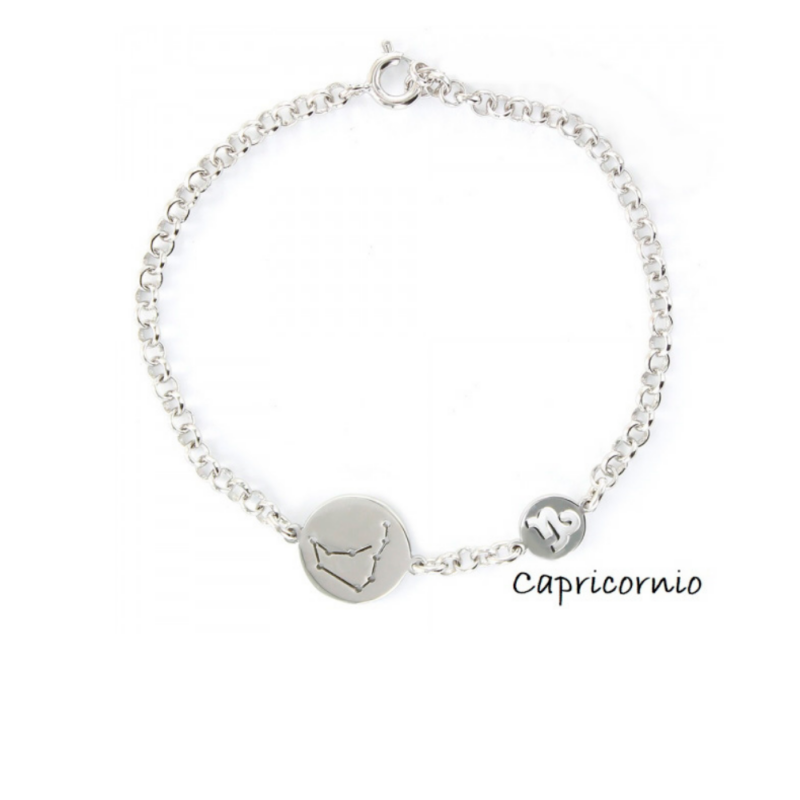 PULSERA PLATA 1º LEY HOROSCOPO CAPRICORNIO
