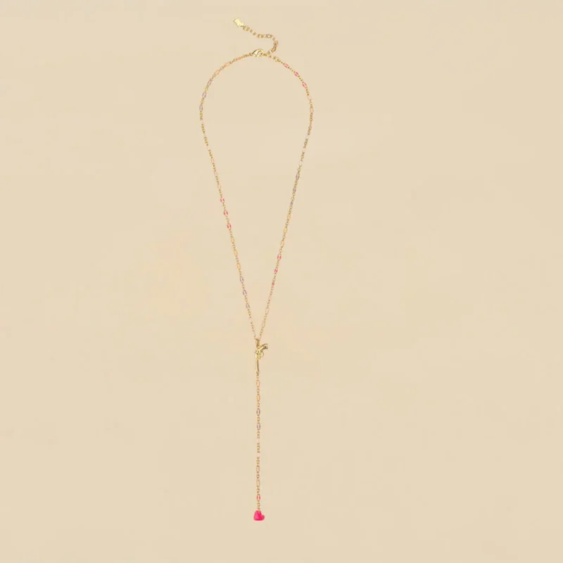 Collar midi RODEO - Multicolor / Oro LARGO REVOLVER AGATHA