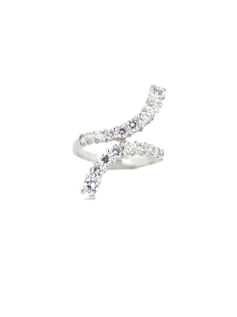 ANILLO PLATA 1º LEY ROD DOS BARRAS CIRCONITAS