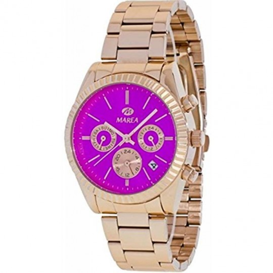 Reloj Marea señora dorado ip rosa