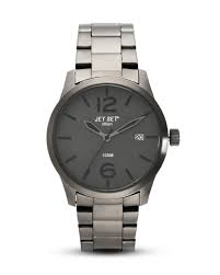Reloj Jet Set caballero acero negro