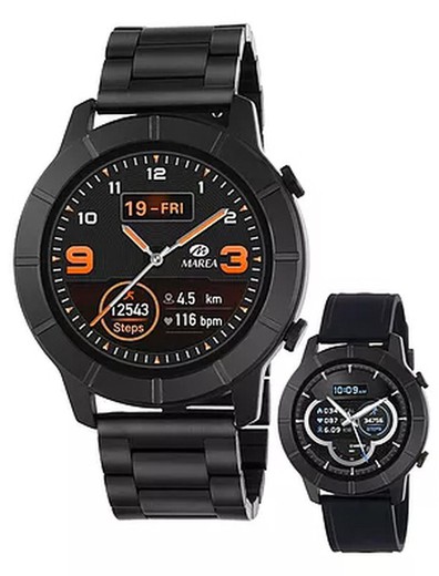RELOJ MAREA SMART NEGRO