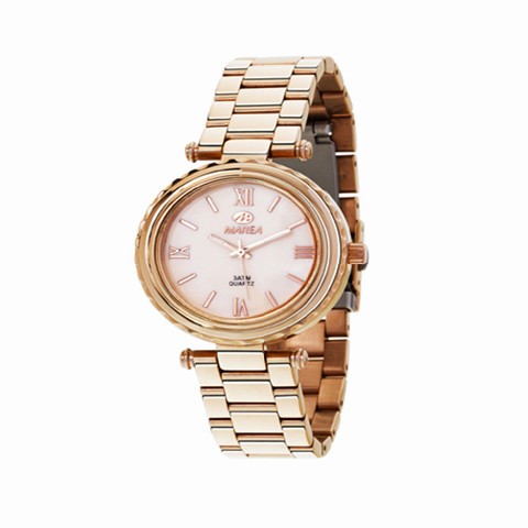 RELOJ MAREA ROSADO CON ESFERA NACAR