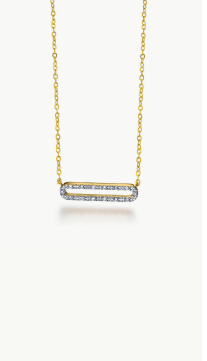 Gargantilla Oro LeCarré Ovalado Diamantes