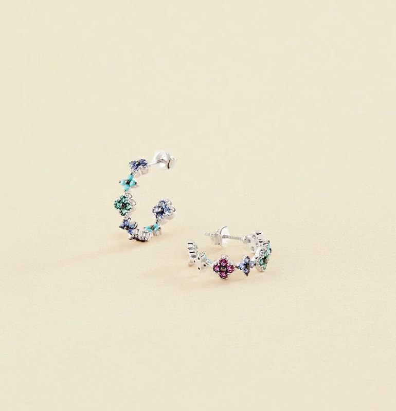 CRIOLLAS BELOVED - MULTICOLOR / PLATA AGATHA PARIS