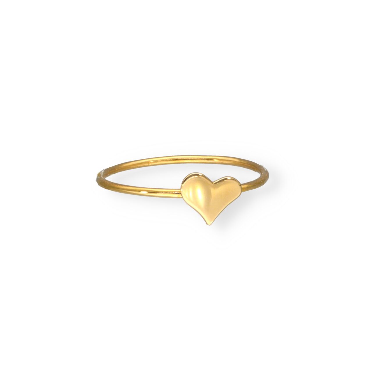 ANILLO ORO 9K CORAZÓN - Imagen 3