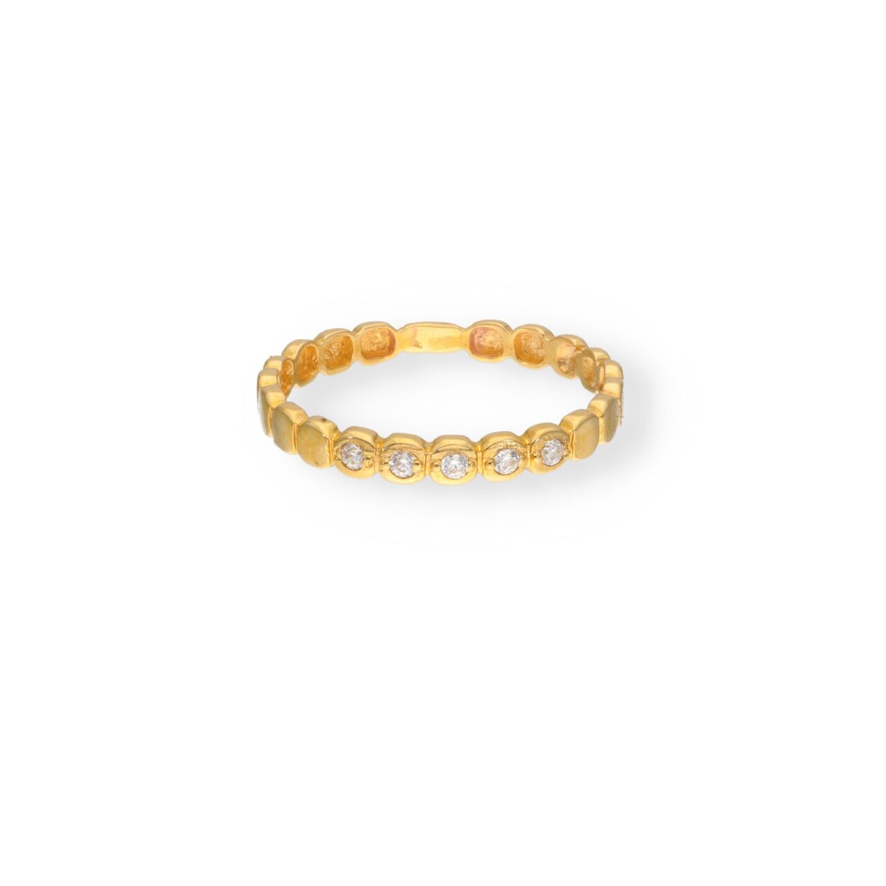 ANILLO REDONDO OXYDE ORO 9K