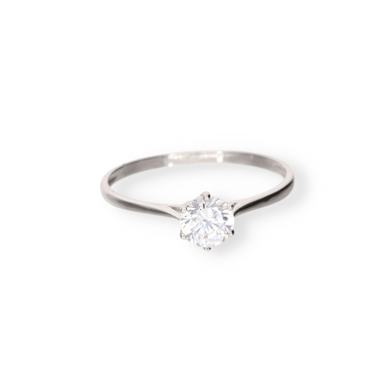 ANILLO SOLITARIO O/B 18K