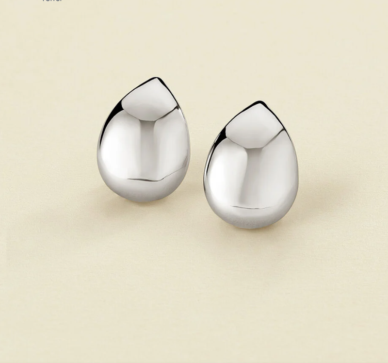 Pendientes largos DANAE - Plateado Agatha Paris