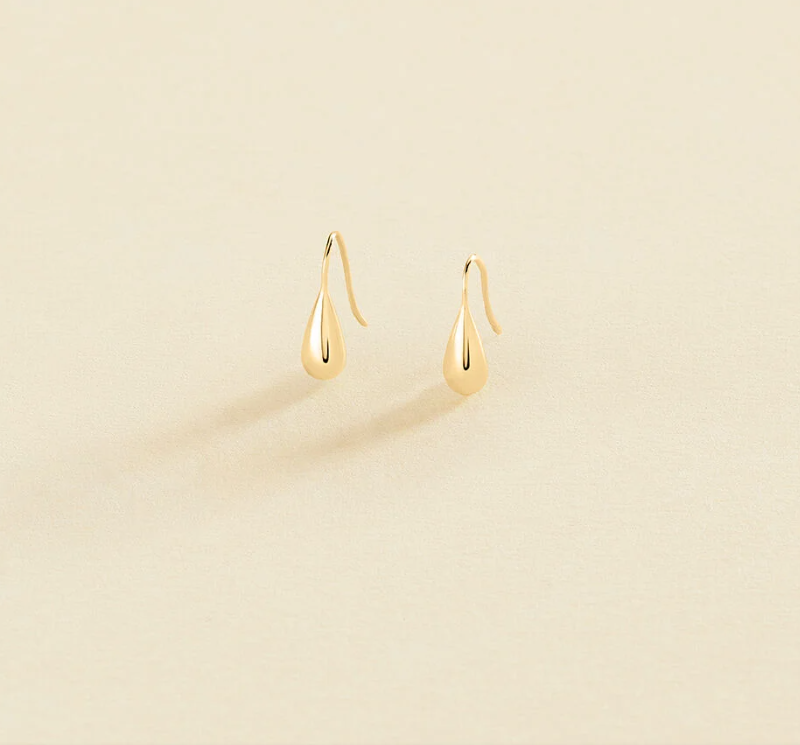 Pendientes largos DANAE - Dorado Agatha Paris