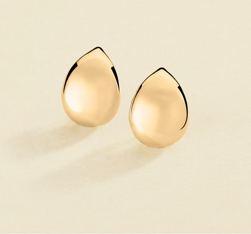 Pendientes largos DANAE - Dorado Agatha Paris