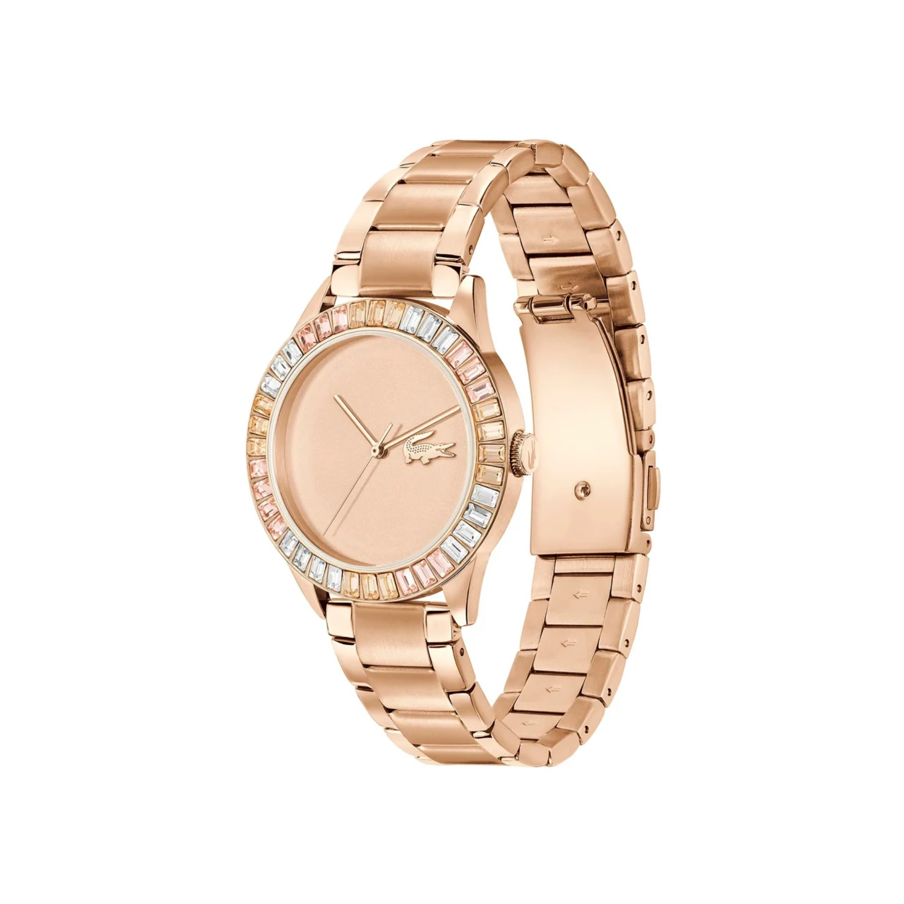 Reloj Lacoste de mujer  Ladycroc acero rosa - Imagen 2
