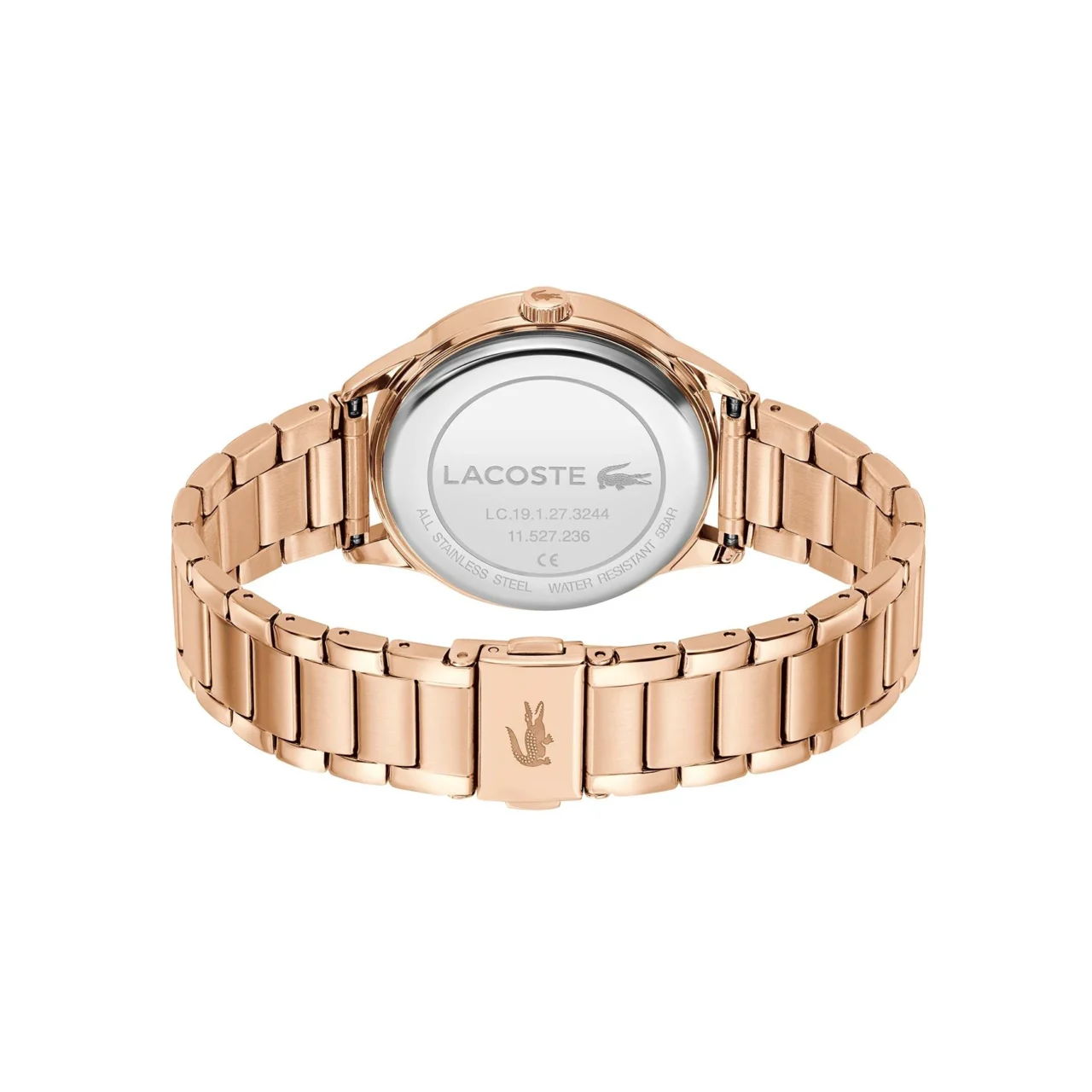 Reloj Lacoste de mujer  Ladycroc acero rosa - Imagen 3