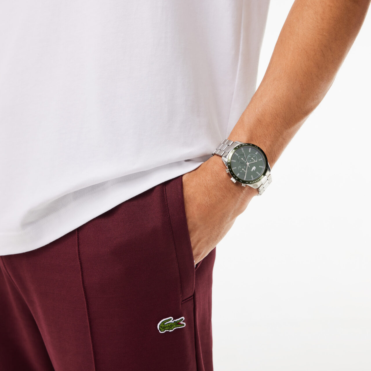 Reloj Boston Lacoste de acero inoxidable con cronógrafo - Imagen 4