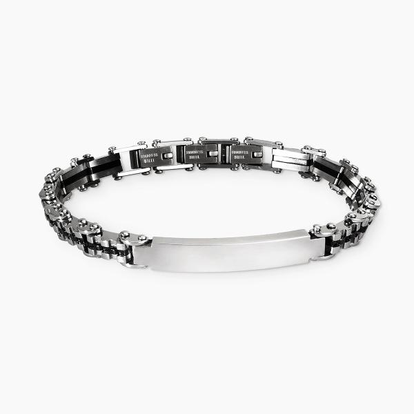 Pulsera de acero 316L PVD negro 2Jewels