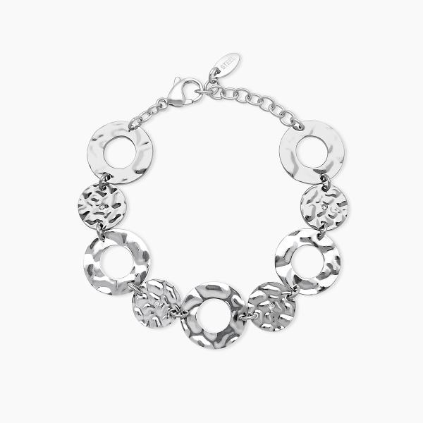 Pulsera de acero 316L cristales 2Jewels