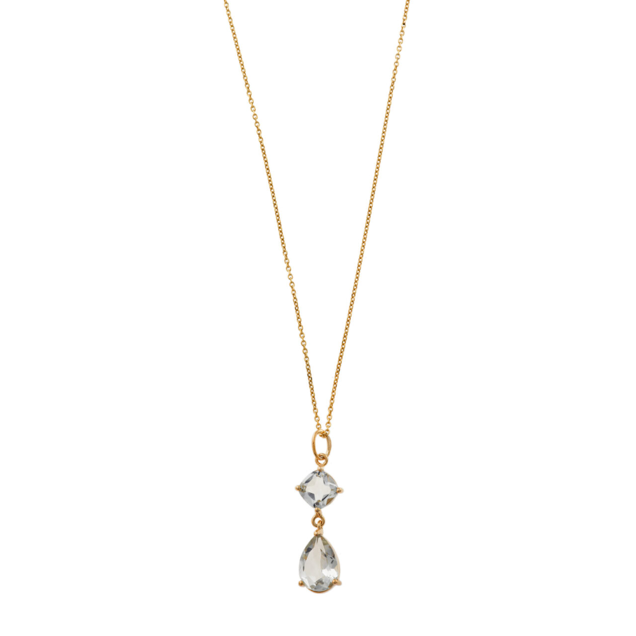 COLLAR PLATA CHAPADO DORADO VERDE AMATISTA SALVATORE