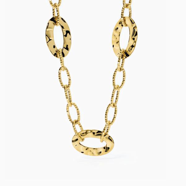 Gargantilla de acero 316L PVD dorado 2Jewels