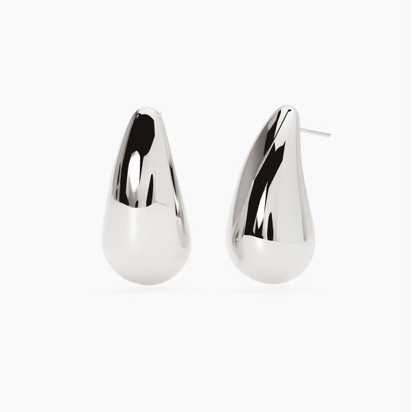 Pendientes de acero 304 en plata o dorado