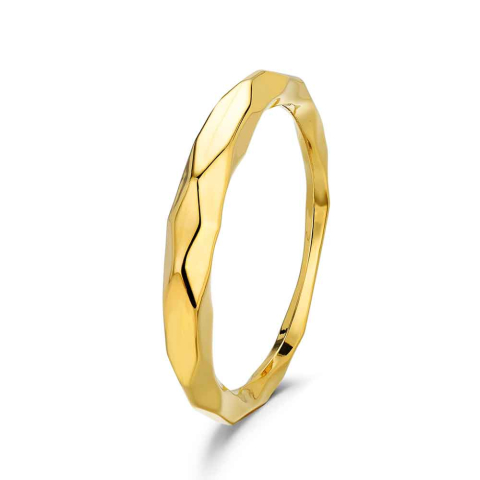 BRAZALETE ACERO 316 CHAPADO ORO 18 KT ROCÍO MARTÍN